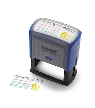 Multicolor Stamp, Custom Stamp With 2 or 3 Ink Color, Personalized